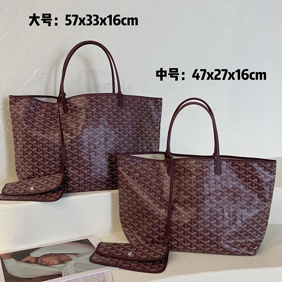 сумка-тоут Goyard Saint Louis бордового цвета G6001