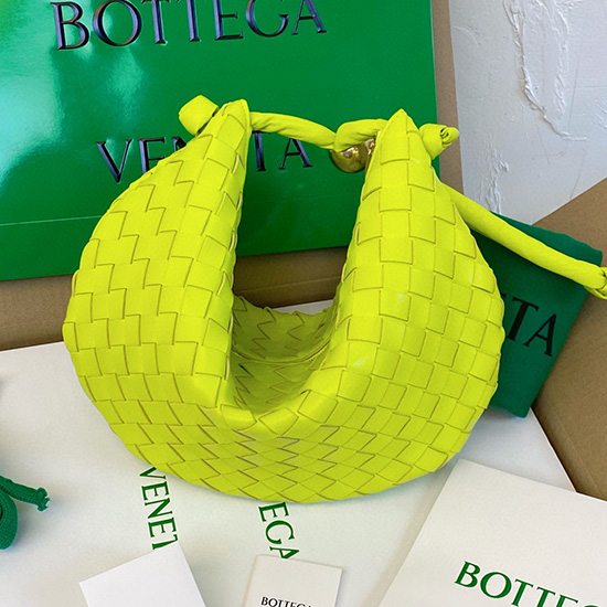 Bottega Veneta Svängväska Acid Kiwi B701204