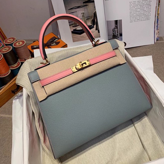 Hermes Epsom Läder Kelly Väska Hk25288