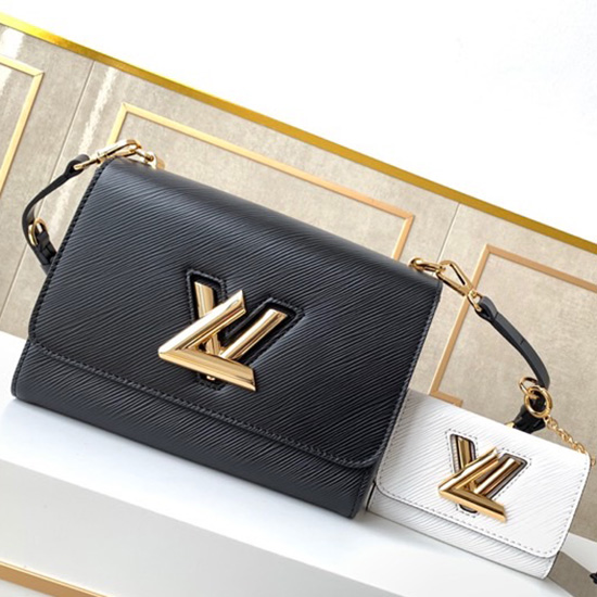 Louis Vuitton Twist Mm Och Twisty Black M55683