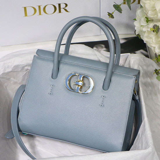 Dior Medium St Honore Tote สีน้ำเงิน M8012