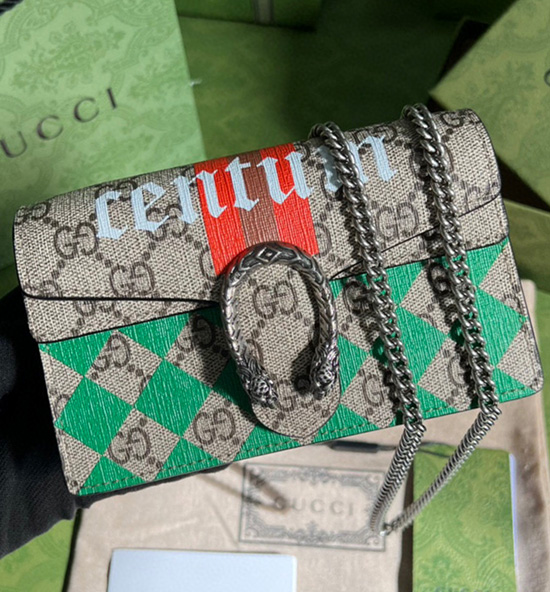 Gucci Dionysus Gg สุดยอดกระเป๋ามินิซุปเปอร์ 476432