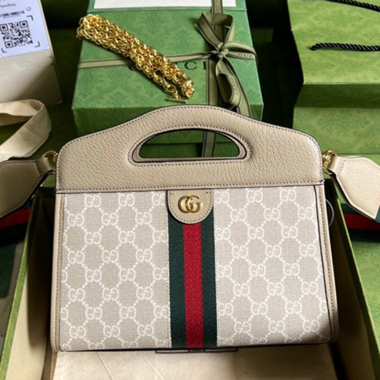 Gucci Ophidia กระเป๋าโท้ต Gg ขนาดเล็ก 693724