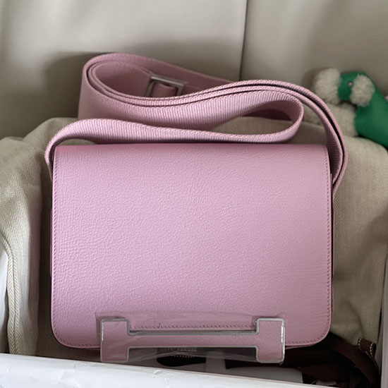 Hermes Geta Chevre กระเป๋า Mauve Sylvestre Hg06211