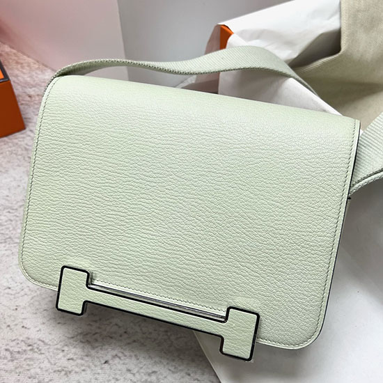 Hermes Geta Chevre กระเป๋า Vert Fizz Hg06211