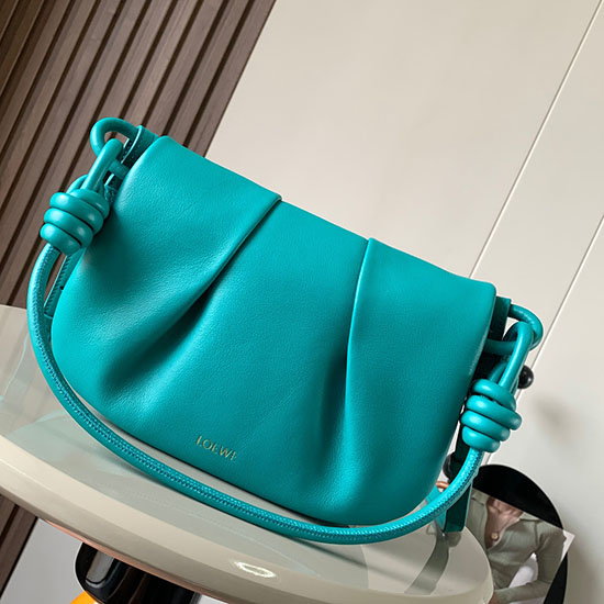 Loewe Paseo Satchel สีเขียว L9028