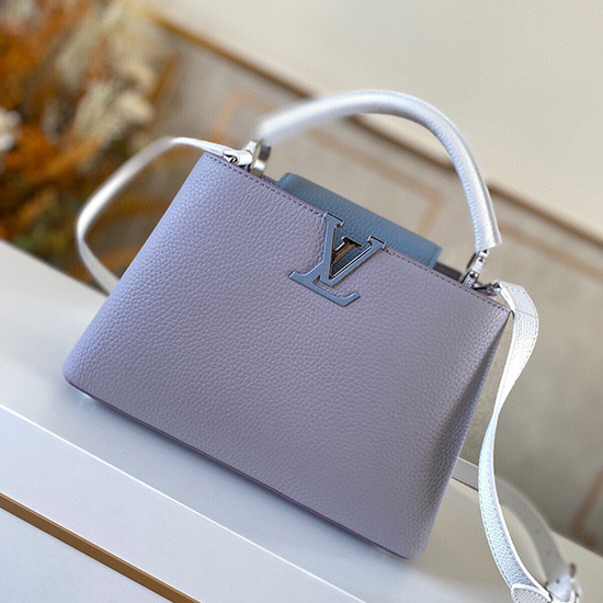 Louis Vuitton Capucines บีบี สีม่วงอ่อน M53963