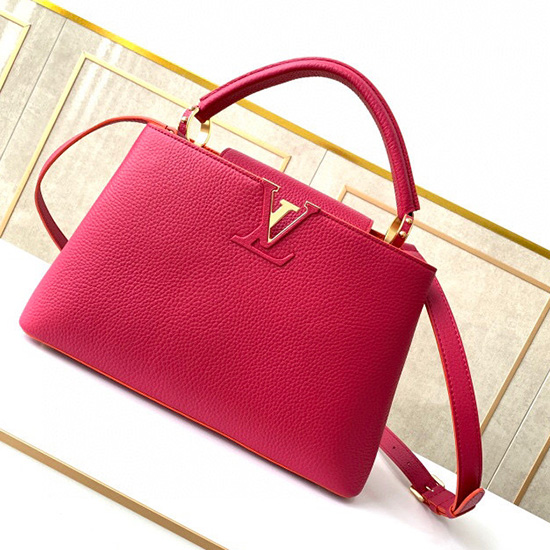 Louis Vuitton Capucines บีบี โรส M94517