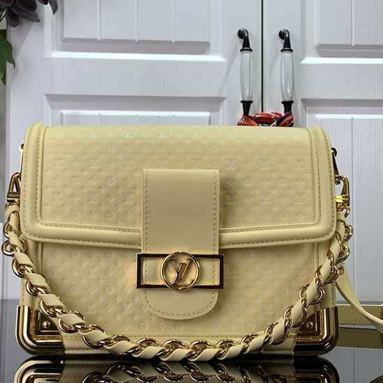 Louis Vuitton Dauphine Mm สีเหลือง M22276