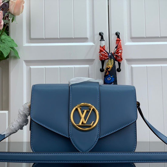 Louis Vuitton Lv Pont 9 สีน้ำเงิน M55948