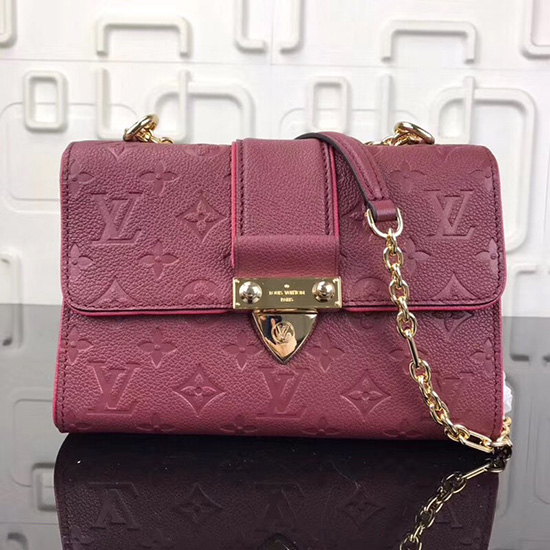 Louis Vuitton Monogram Empreinte Saint Sulpice PM Rose Bruyere M43393 ซื้อทันที เพิ่มลงในรถเข็น