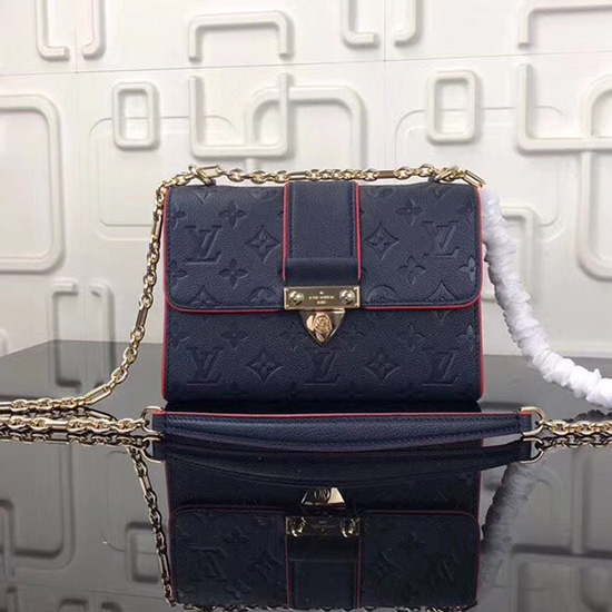 Louis Vuitton Monogram Empreinte Saint Sulpice บีบี มารีนรูจ M44242