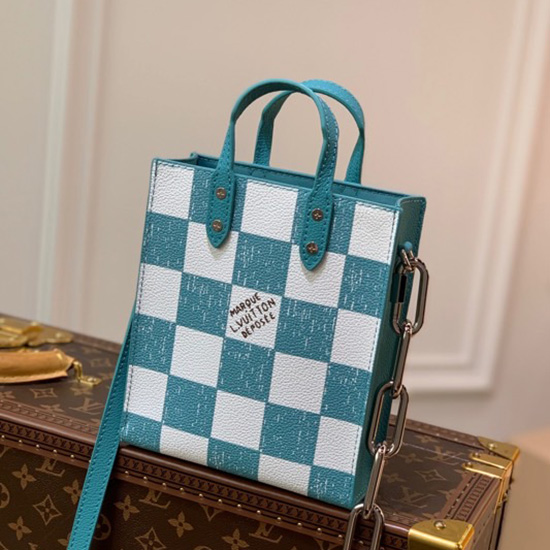 Louis Vuitton Sac Plat Xs สีเขียว N60479