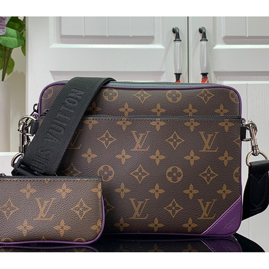 Louis Vuitton Trio Messenger สีม่วง M46266