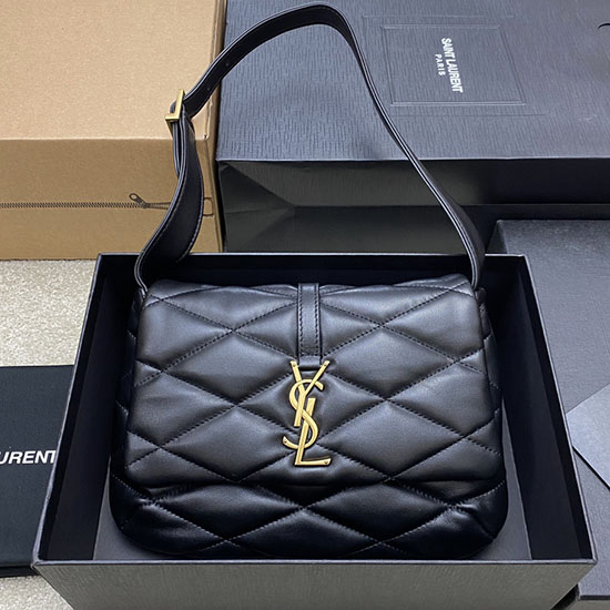 Saint Laurent กระเป๋ากุ๊ย Le 57 สีดำ 698567