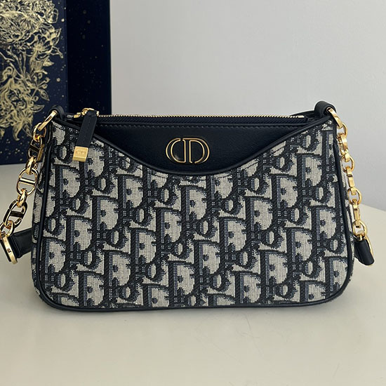 กระเป๋ามินิ Dior 30 Montaigne Hobo Avenue S2187