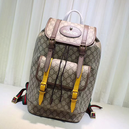 กระเป๋าเป้สะพายหลัง Gucci Soft Gg Supreme 473869