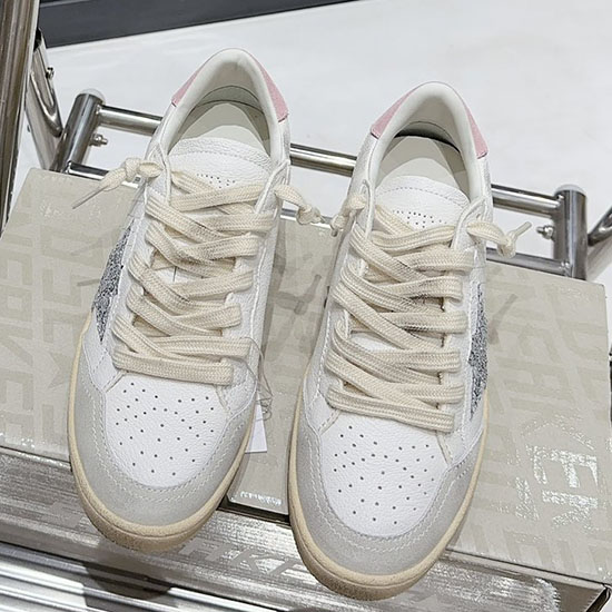 รองเท้าผ้าใบหนังลูกวัว Golden Goose Sng082604