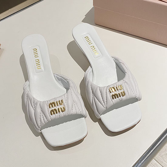 รองเท้าแตะ Miu Miu Msm040104