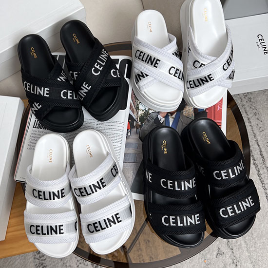 รองเท้าแตะแพลตฟอร์ม Celine Sjc061101